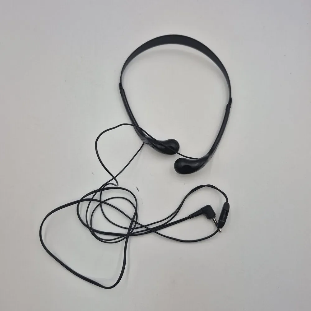 Sony  Stereo Headphones MDR-W24 Volume Control MDRW24 Black